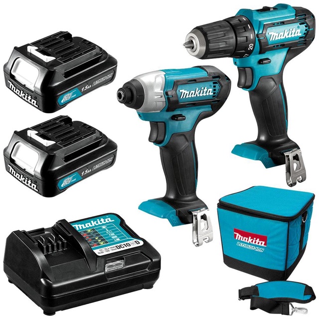 CLX228S Combo máy khoan và bắt vít pin 12v Makita