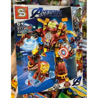 Lắp ráp người khổng lồ Hulk/ Iron Man/ Captain America