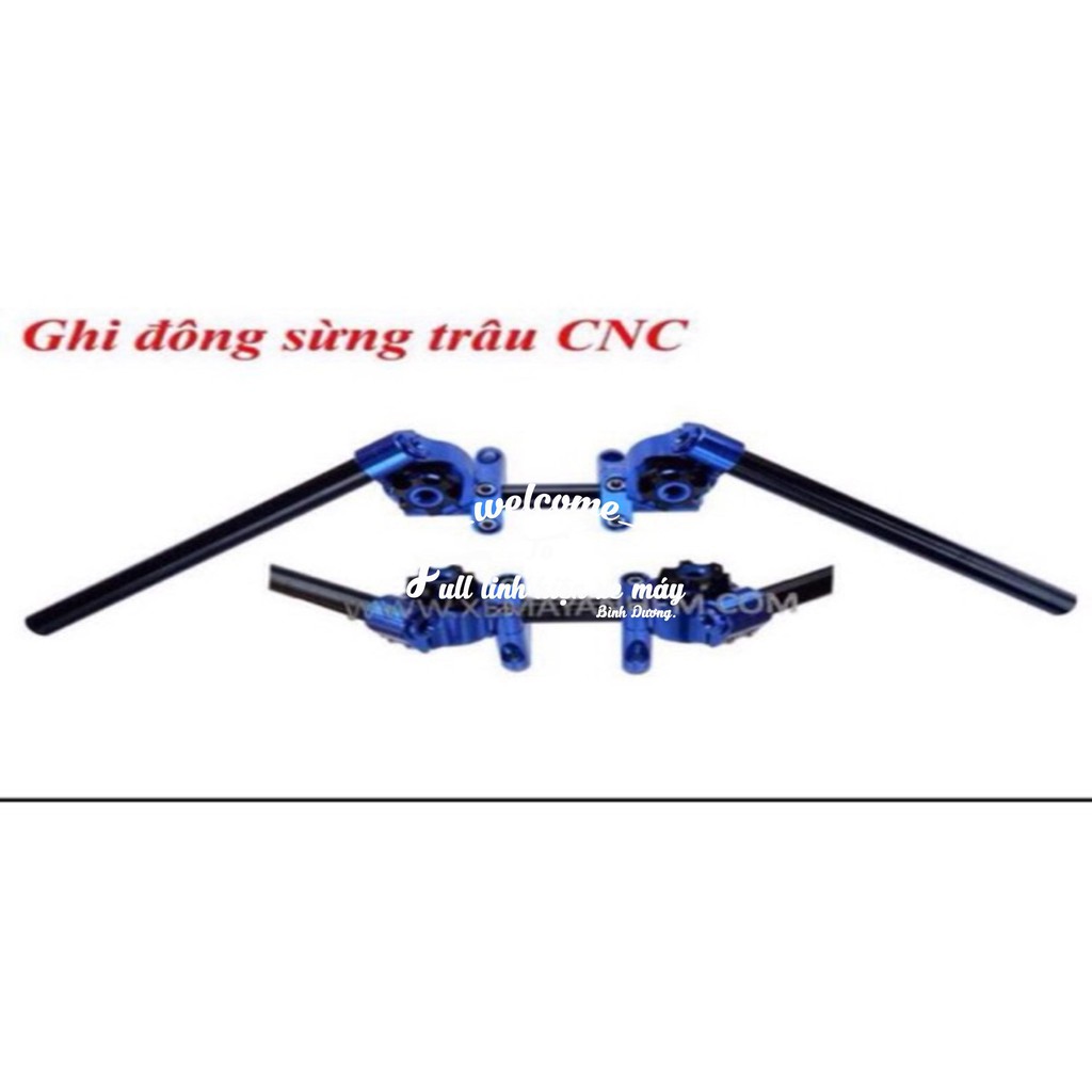 Ghi đông sừng trâu cnc kiểu mới