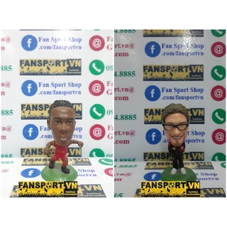 Tượng cầu thủ bóng đá Nathaniel Clyne 2016 2017 & Jurgen Klopp Liverpool soccerstars kodoto soccerwe