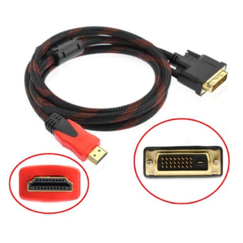 DVI to HDMI(Chuyển Đổi 2 chiều) HDMI to DVI