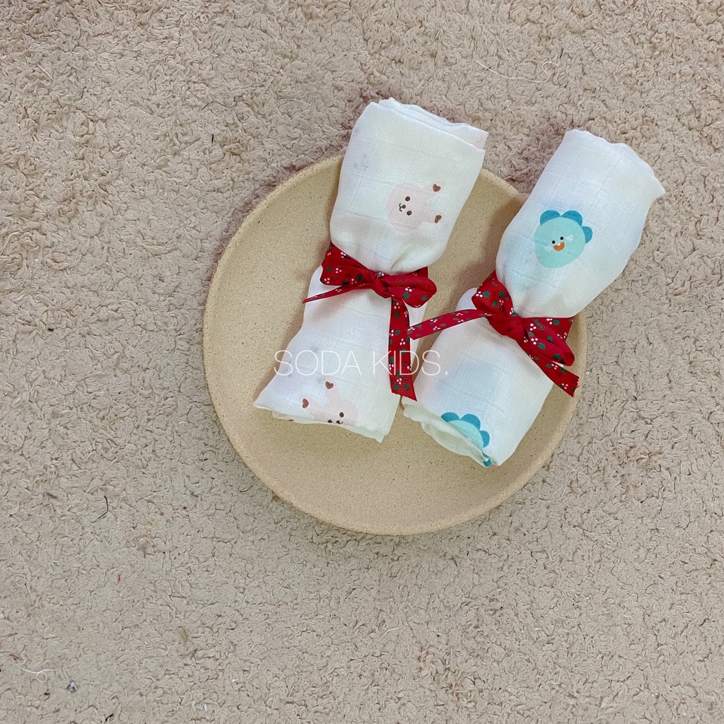 Khăn xô sợi tre hai màu (Hàng thiết kế)