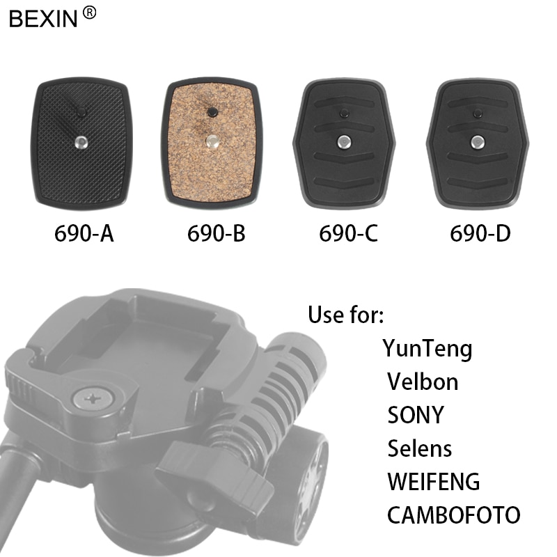 YUNTENG Đầu Nối Thao Tác Nhanh Cho Máy Ảnh Yuntengelen Sony 3520 668 690 600 800