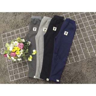 Quần Legging mèo lót lông bé gái