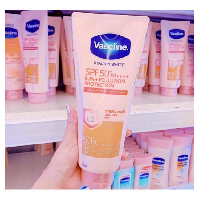 [BẢN MỚI] Sữa Dưỡng Thể Vaseline Perfect Serum 50X Tuýp 320ml