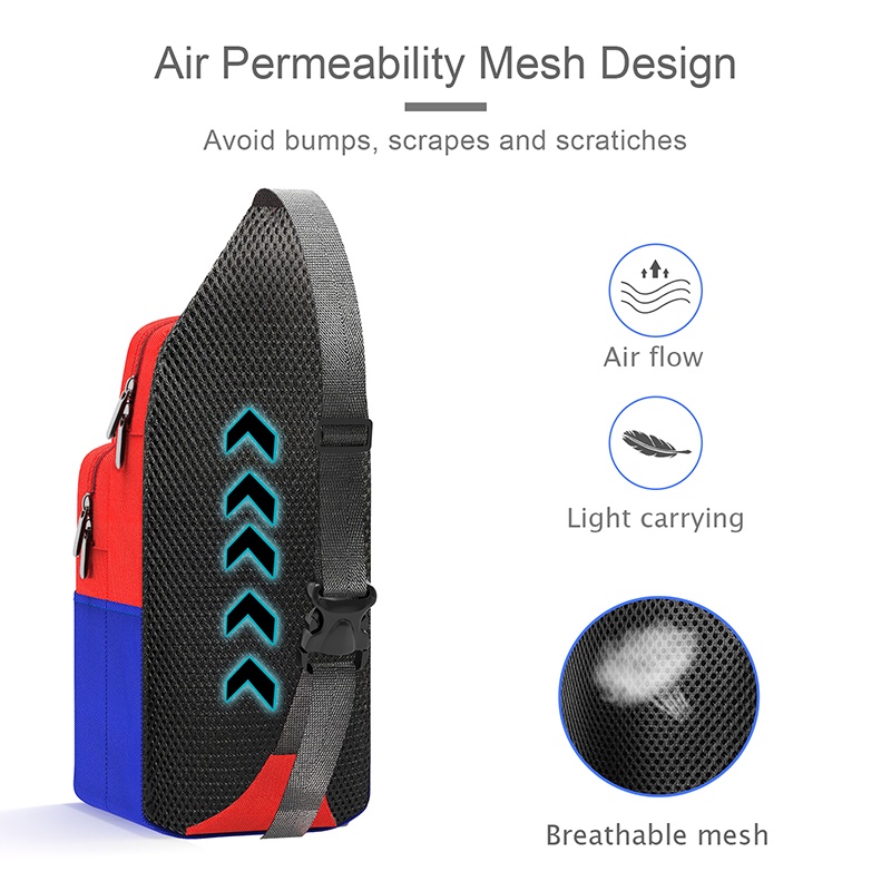 Túi Đeo Chéo Vai Đựng Máy Chơi Game Nintendo Switch / OLED / Lite