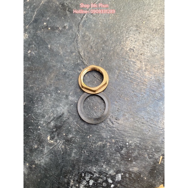 Tán đồng và ron cao su phi 21 27 34