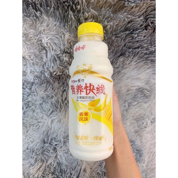 SỮA CHUA UỐNG TRÁI CÂY CHAI 500ML