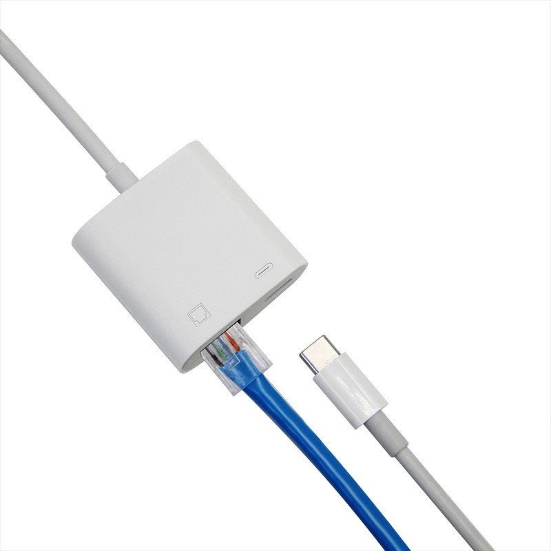 Cáp Chuyển Đổi Usb Type C Sang Rj45 Ethernet Lan 100mbs Cho Máy Tính Bảng