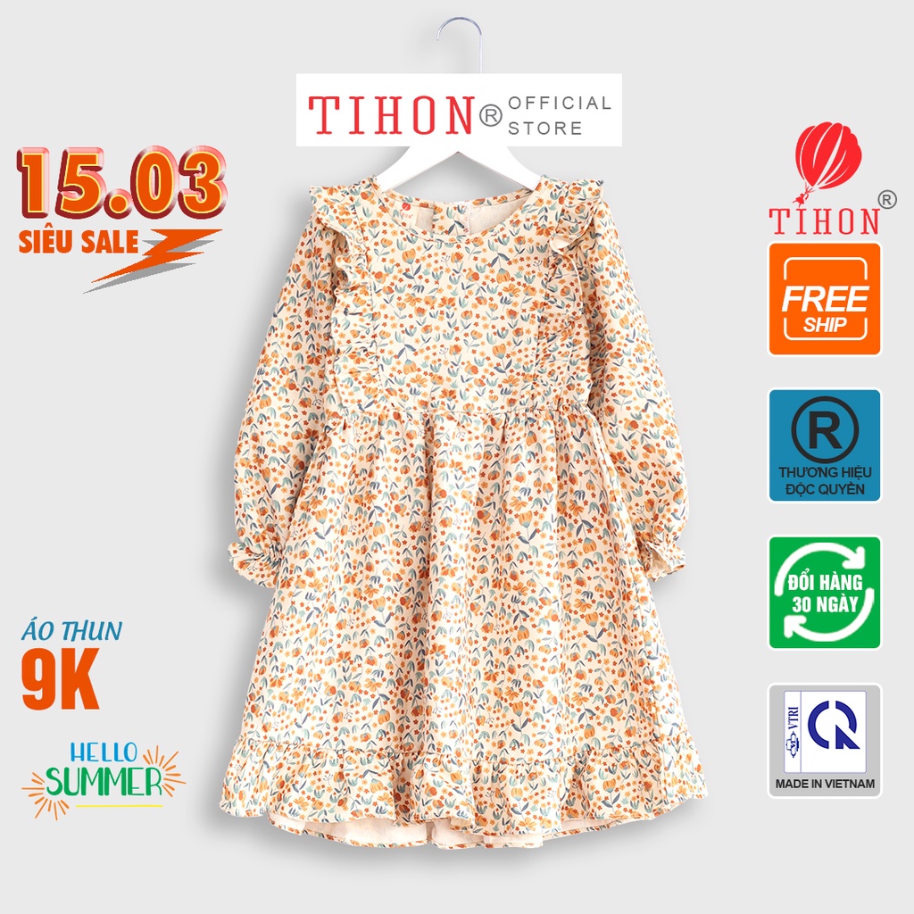 Váy Trẻ Em TIHON Cao Cấp Cho Bé Từ 11kg Đến 36kg VD0750174