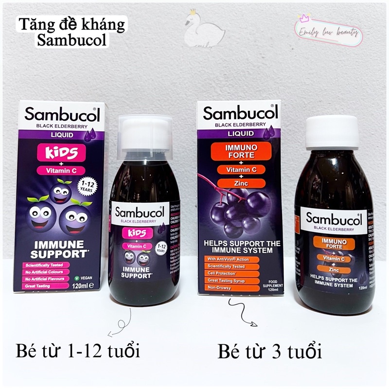 Siro sambucol chính hãng UK