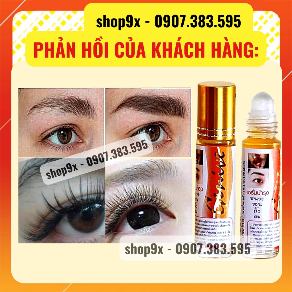 Serum Mọc Dày Mi, Lông Mày, Râu Genive 8ml