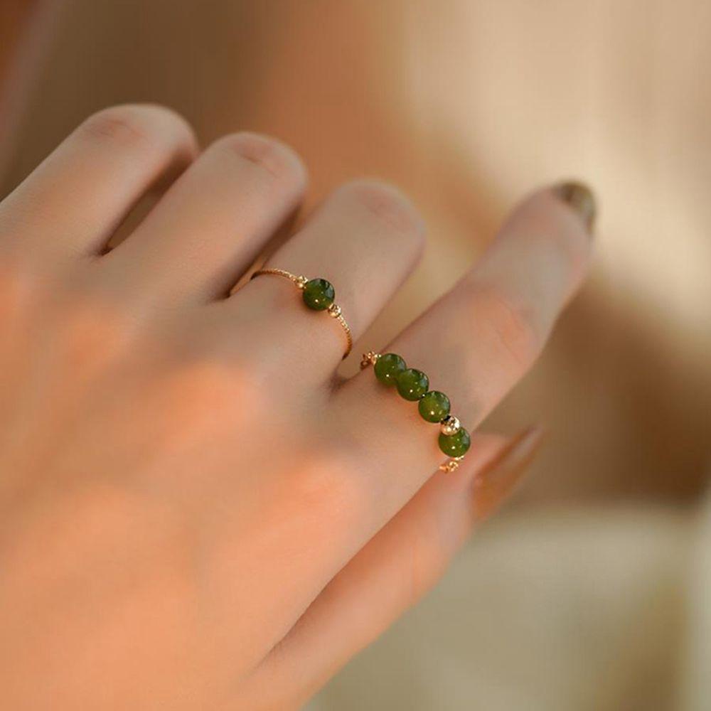 Nhẫn 26Eedie Cổ Điển Cá Tính|Nhẫn Hở Phong Cách Trung Hoa Độc Đáo Cho Nữ