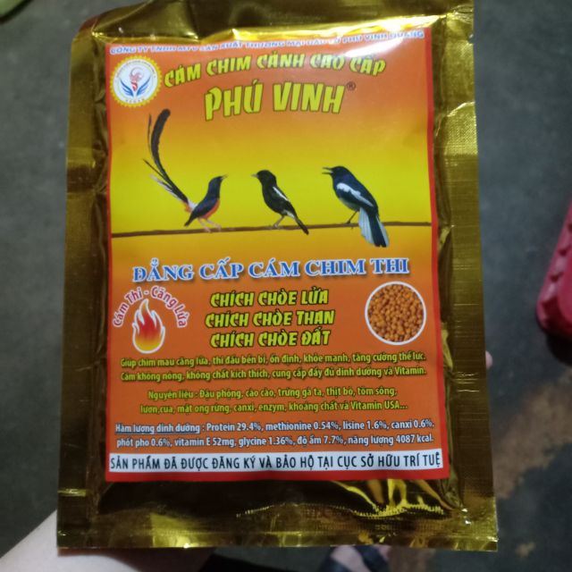 Cám chim cao cấp phú vinh