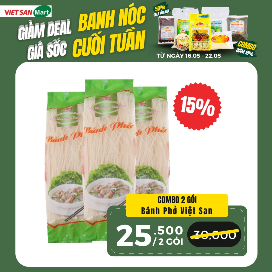 Bánh Phở Khô Việt San 300 gram