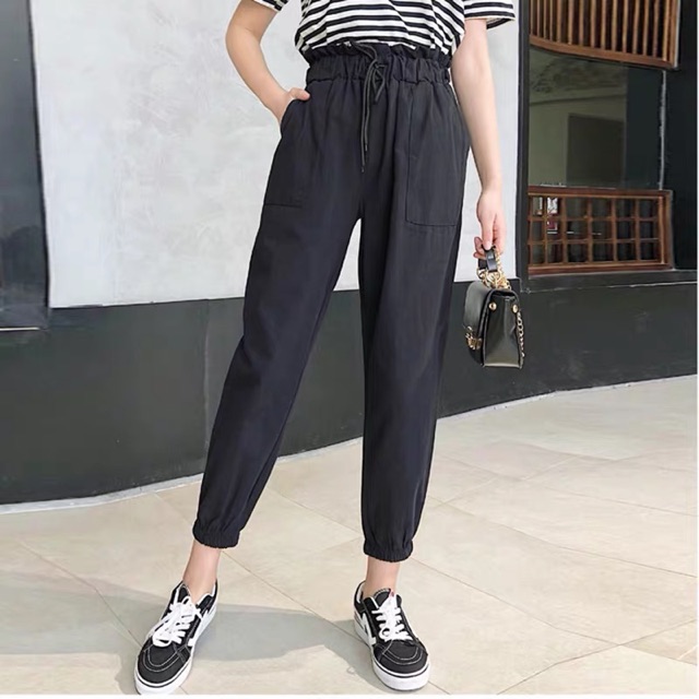 [ Mã WASTAPR giảm 10K đơn 50K] Quần kaki chun ống trơn K&A | BigBuy360 - bigbuy360.vn