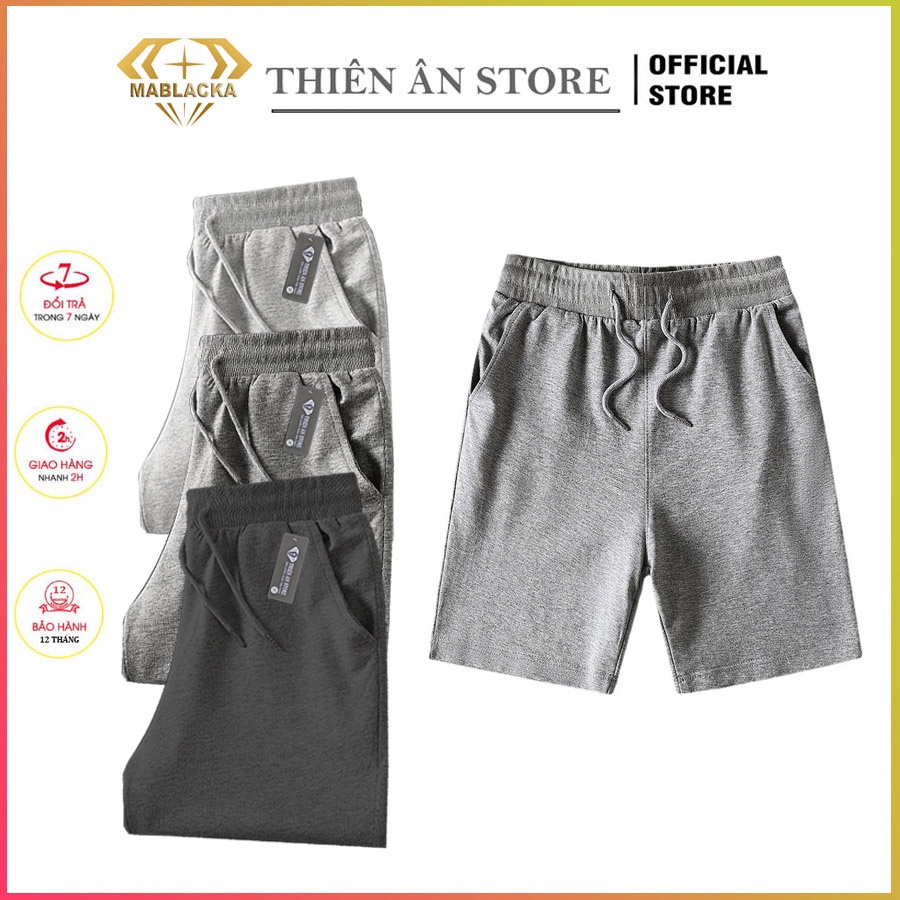 Quần đùi nam,quần thun nam phong cách Hàn Quốc,short nam coton co dãn - QDHT101