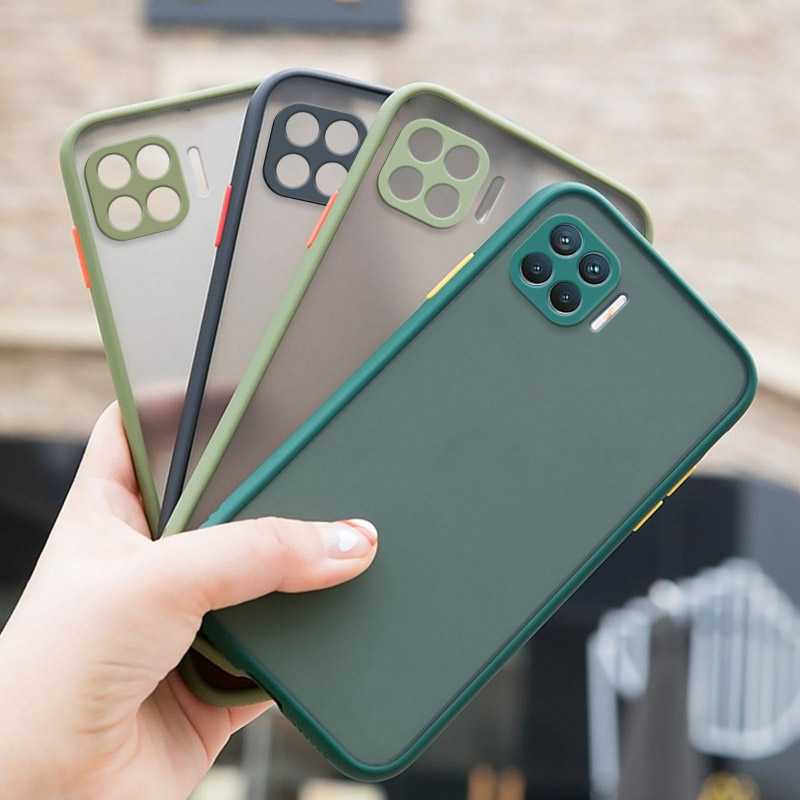 Ốp Điện Thoại Nhám Chống Sốc Bảo Vệ Camera Cho Oppo F11 F17 F9 Pro Reno 4f A93 A73 | BigBuy360 - bigbuy360.vn