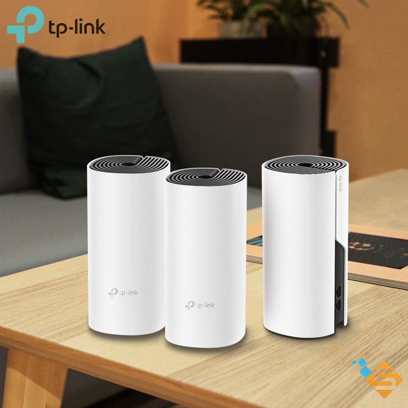 Bộ Phát WiFi Mesh TP-Link Deco M4 AC1200 MU-MIMO 2-pack, 3-pack - Bảo Hành Chính Hãng 12 Tháng