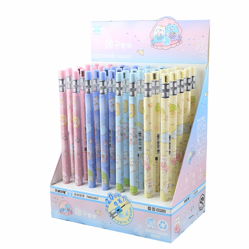 Bút Chì Bấm Thân HB WJ104 2.0 Chuyên Dụng Cho Học Sinh