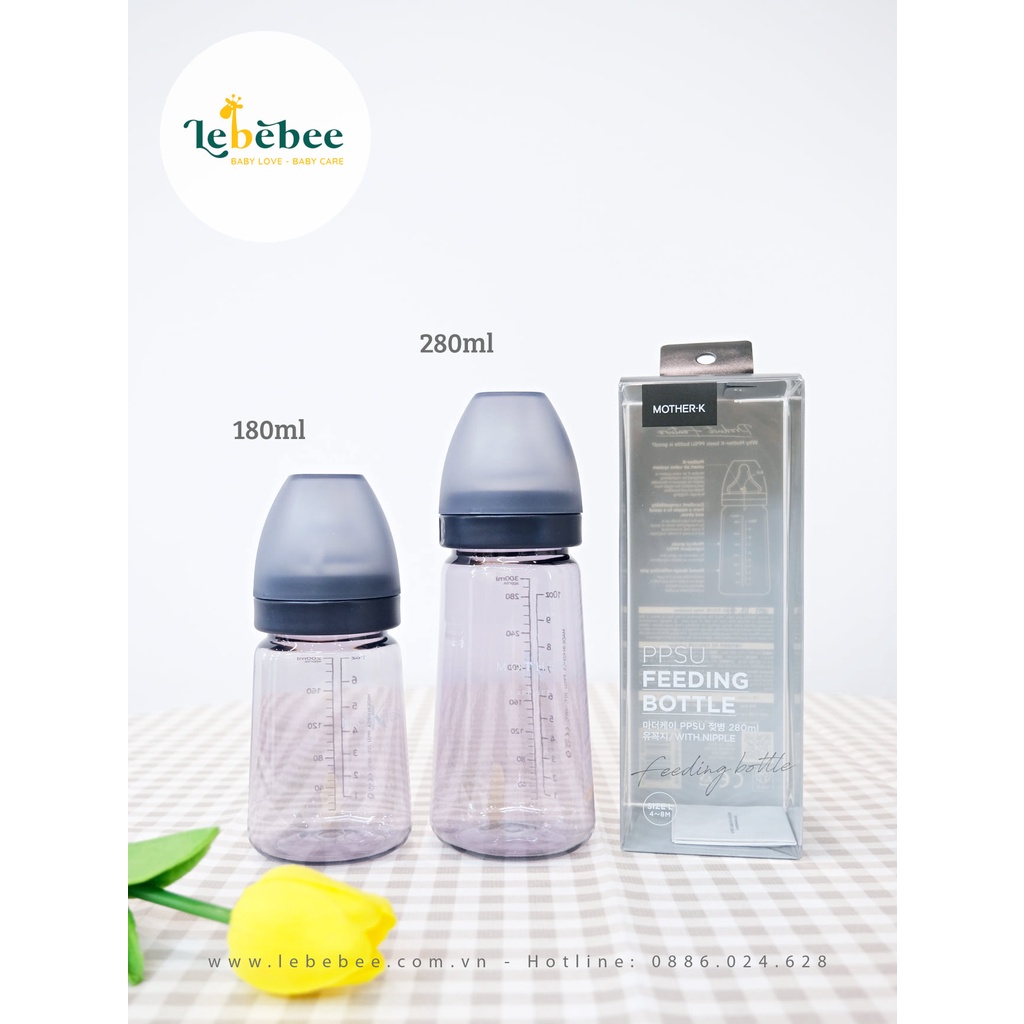 Bình sữa Mother - K Hàn Quốc 180ml/ 280ml