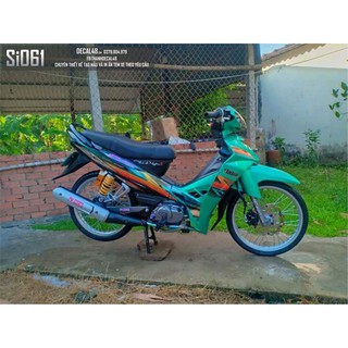 Tem Rời SIRIUS đen xanh MST061