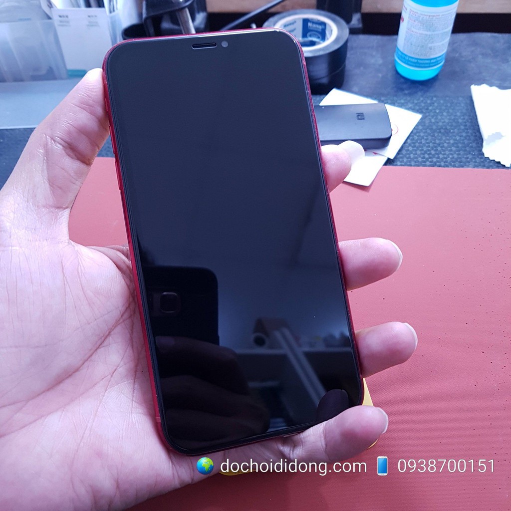 Miếng dán cường lực chống nhìn trộm iPhone XR Baseus chính hãng full màn hình