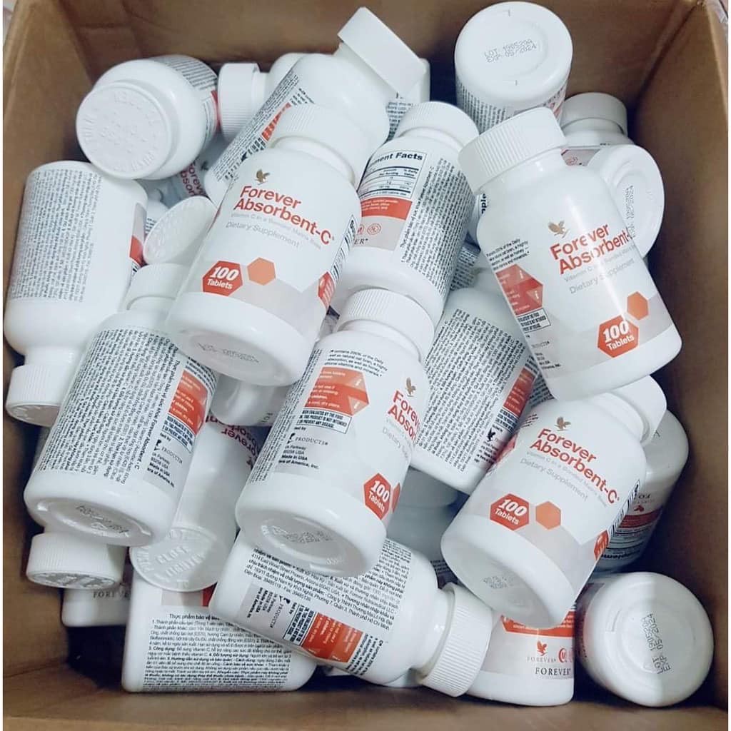 Vitamin C Lô Hội 048flp Forever Absobent -C  [ CHÍNH HÃNG] | Thế Giới Skin Care
