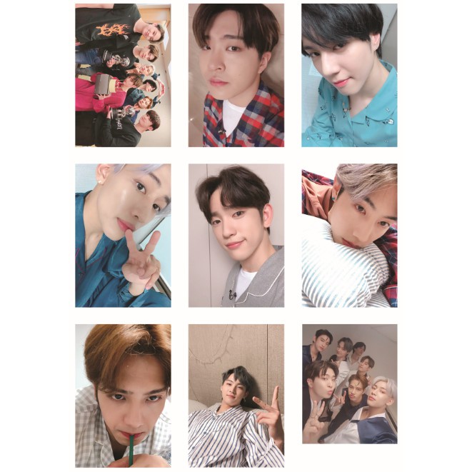 Lomo card ảnh nhóm GOT7 update Twitter full 54 ảnh