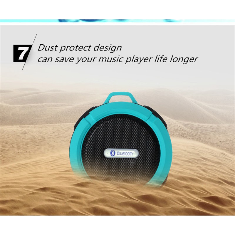 Loa nghe bluetooth không dây chống thấm nước tiện lợi