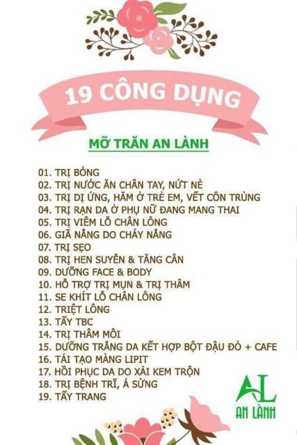 Mỡ trăn an lành