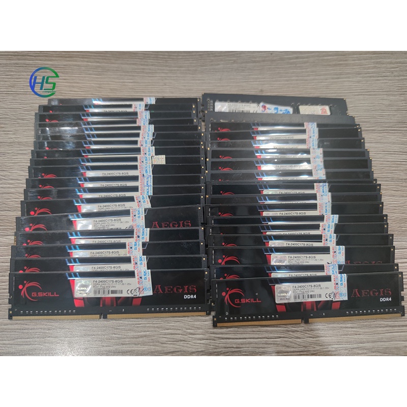 Ram Gskill Aegis DDR4 8GB bus 2400Mhz còn BH hãng