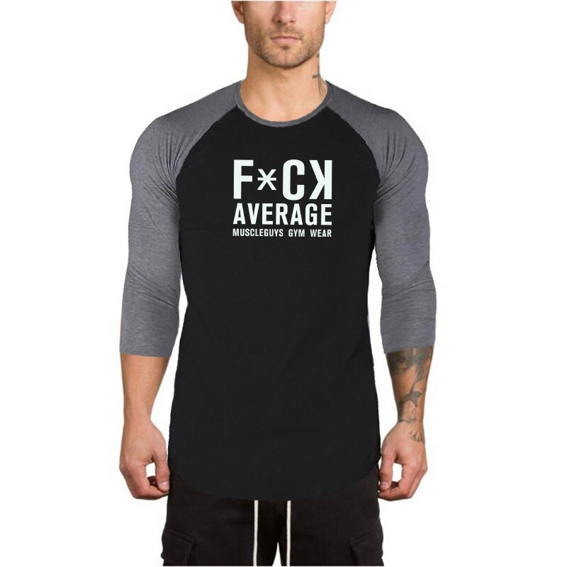 NEW Áo Thun Tay Lỡ 3 / 4 Thời Trang 2020 Cho Nam