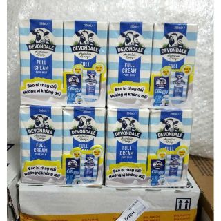 Date 6/2023 SỮA TƯƠI NGUYÊN CHẤT DEVONDALE 200ML (XANH)