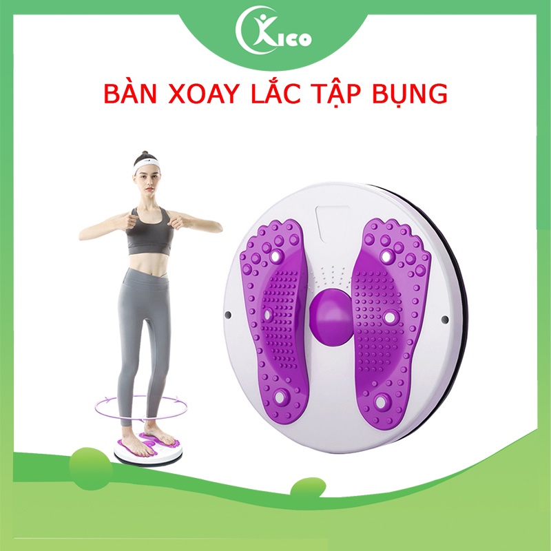 Bàn xoay lắc tập bụng, tập eo thon KICO