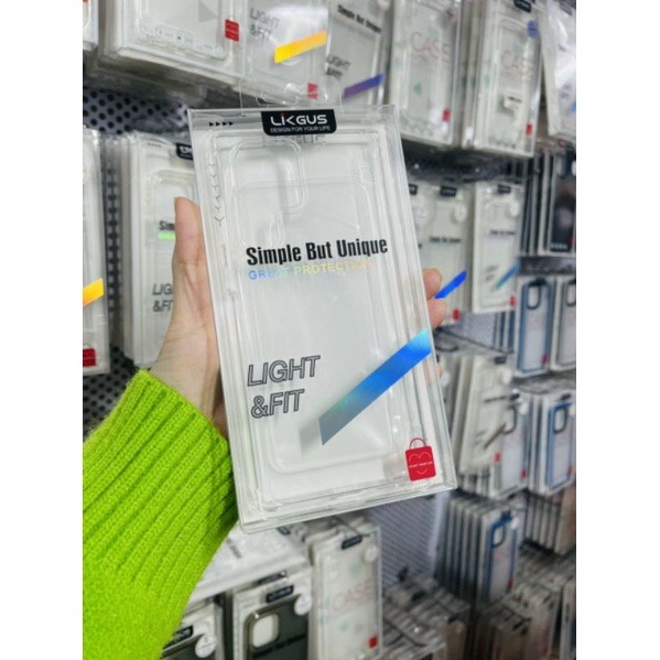 Ốp lưng Likgus Zero cho Samsung S22, s22 Plus, s22 Ultra chống sốc trong suốt không ố màu