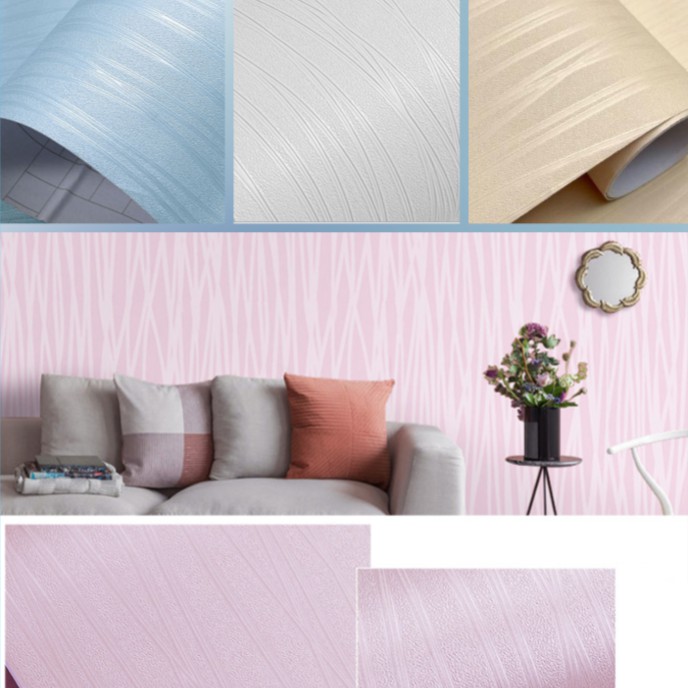 1M GIẤY DÁN TƯỜNG 1M MÀU NHIỀU LOẠI KHỔ 45CM CÓ KEO SẴN