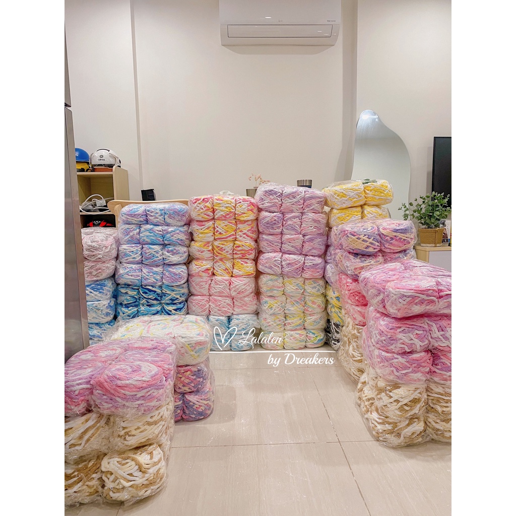 Len Nhung Đũa Loang / Bông Sữa Loang Loại 1 Không Xù