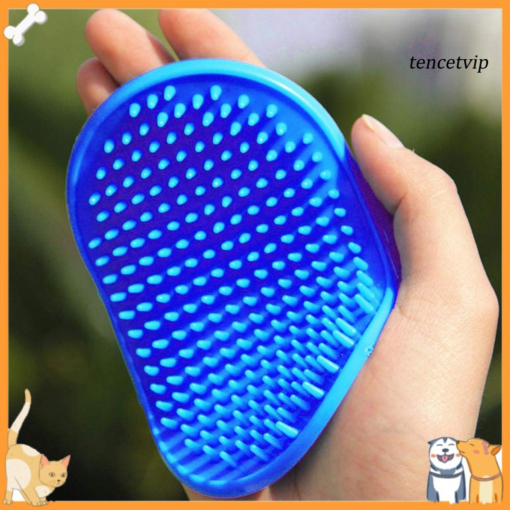 Găng Tay Chải Lông Mát Xa Cho Thú Cưng Tiện Dụng