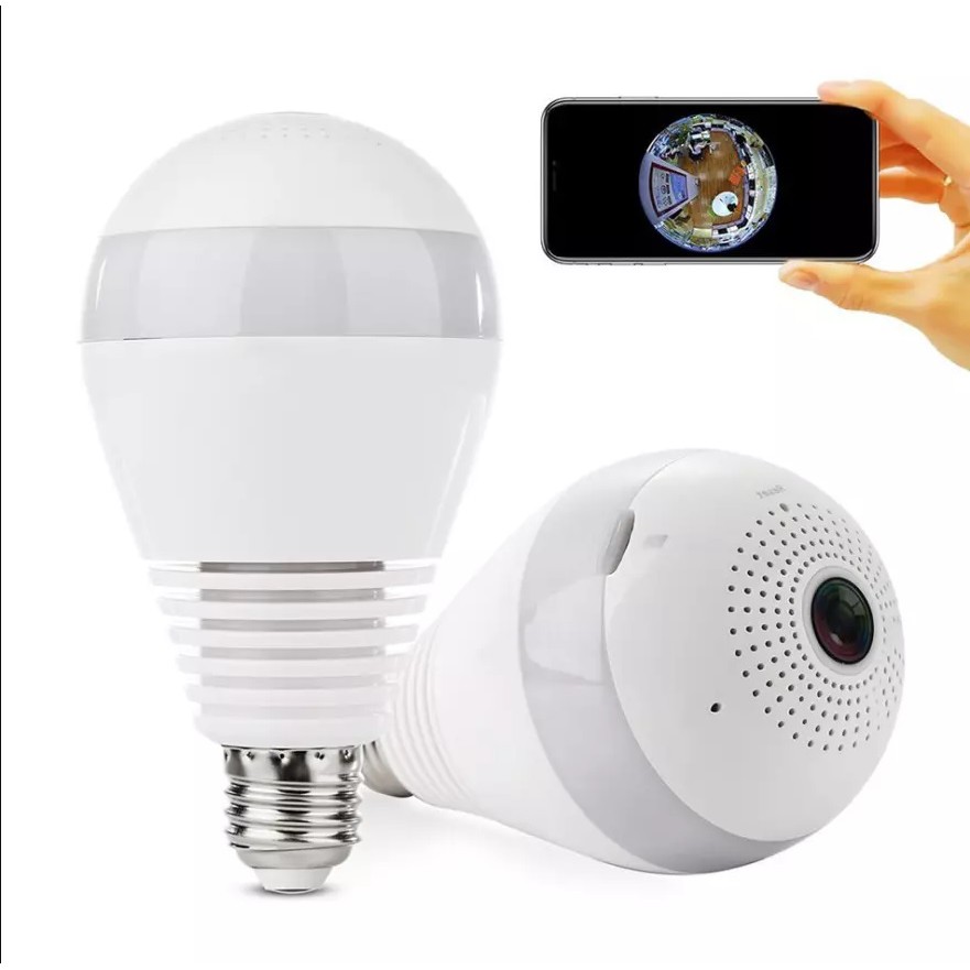 Mới Camera Ip Wifi V380 Hình Bóng Đèn