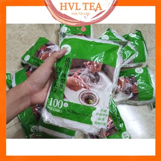 Túi lọc rác bồn rửa chén bát- Combo 500 túi hàng JOYLOT, tiện lợi, dễ sử dụng, dai - HVL TEA