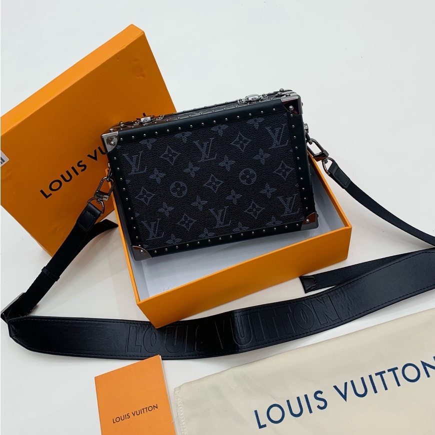 Túi đeo hộp cốp Louis Vuitton vân hoa LA 2022 fullbox