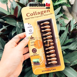Collagen JM dạng viên tươi - Ammud Multi Vita Ampoule Hàn Quốc vỉ 12 viên