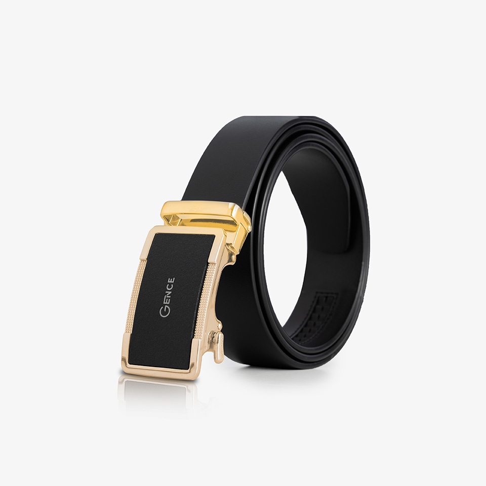 Thắt Lưng Da Nam Gence Cao Cấp, Nịt Da Nam Công Sở LG06