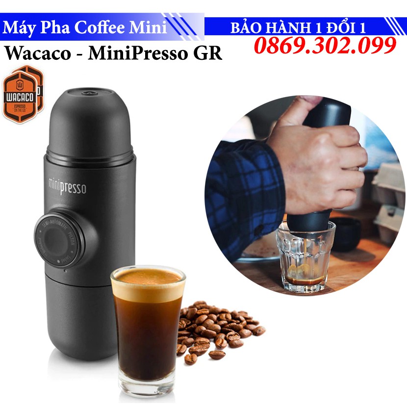 Máy Pha Coffee Mini cầm tay Wacaco MiniPresso GR