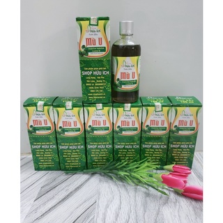 Dầu Mù  U xanh nguyên chất  100ml nhà làm
