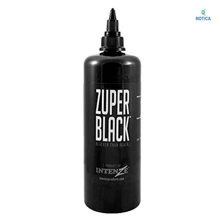 Mực xăm Black Zuper Siêu Đen - Chai 360ml
