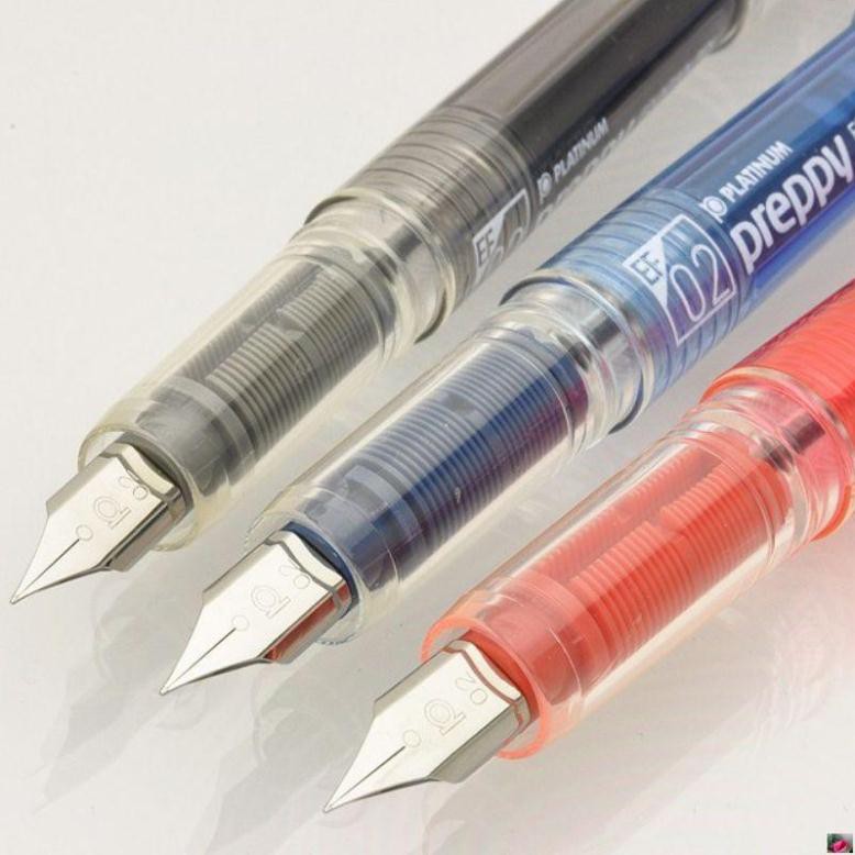 Bút máy/ bút mực Nhật bản PREPPY 02   - Nét 0.2mm - Ngòi siêu bền, viết cực êm tay, siêu nhẹ