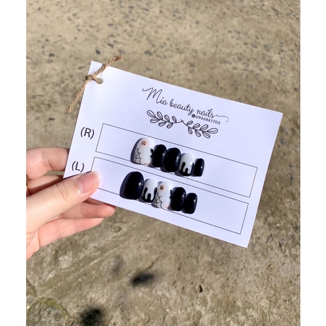 Nailbox thiết kế mẫu nail halloween