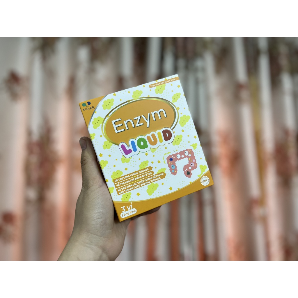 Enzym liquid và Enzym Bạch Mai hỗ trợ bé ăn ngon giúp bé khoẻ mạnh mau lớn